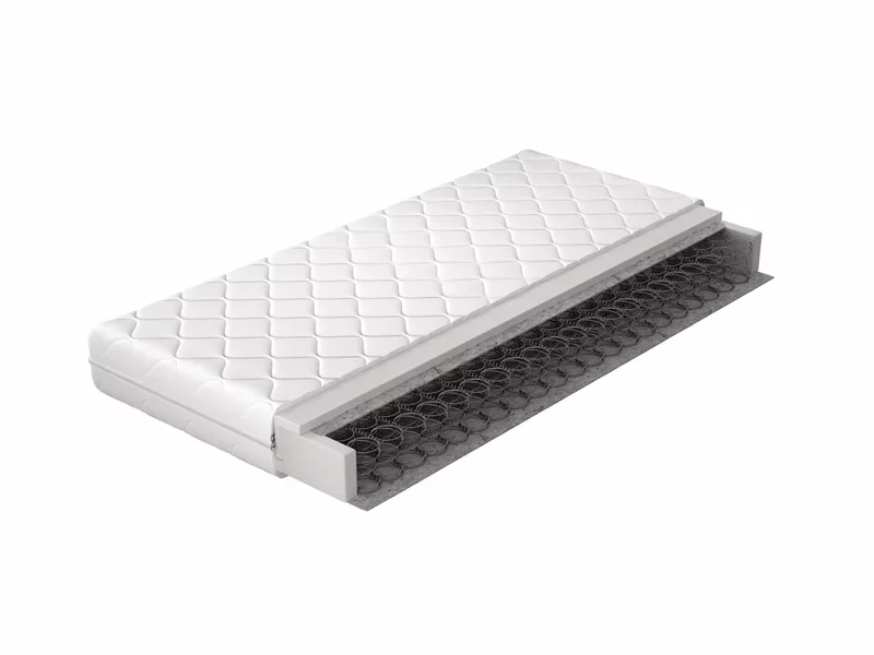 Saltea cu arcuri Bonell, cu husa hipoalergenica, 200 cm, Omini, Eltap