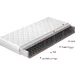 Saltea cu arcuri Bonell, cu husa hipoalergenica, 200 cm, Omini, Eltap